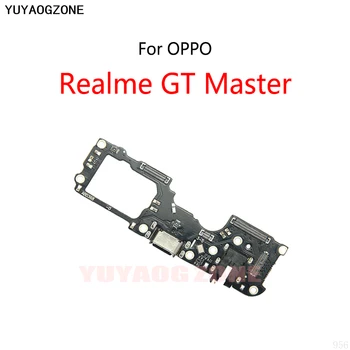 10 шт./лот для OPPO Realme GT Master USB док-станция для зарядки порт Розетка Гибкий кабель Модуль платы зарядки