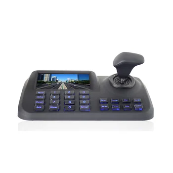 3D CCTV IP PTZ Контроллер Onvif-Совместимый IP PTZ Джойстик, IP PTZ Клавиатура с 5-дюймовым ЖК-экраном для IP PTZ US Plug