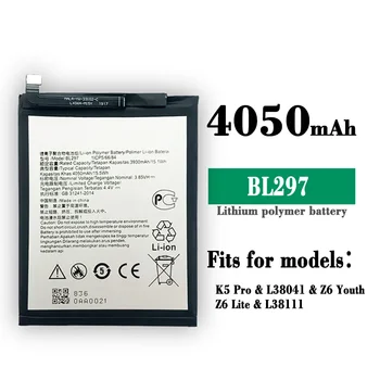 4050 мАч BL297 Аккумулятор Для Мобильного Телефона Lenovo K5 Pro L38041 Z6 Youth Edition Z6 Lite L38111 Высококачественный Аккумулятор