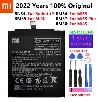 BM35 BM36 BM37 BM38 BN34 Аккумулятор Для Xiaomi Redmi 5A 5,0 