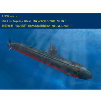 Hobbyboss 83530 1/350 американская Подводная Лодка Класса Angeles 688/VLS/688I Военная Коллекционная Игрушка Пластиковая Сборка Комплект Моделей Зданий