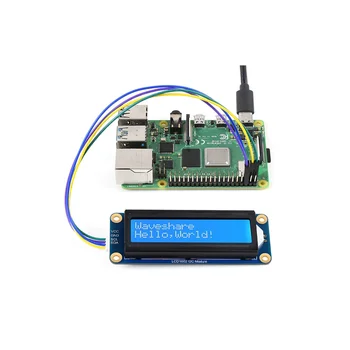 Waveshare LCD1602 I2C ЖК-экран AiP31068 32-символьный ЖК-экран, совместимый с 3,3 В/5 В для Raspberry/Pi Pico/Jetson Nano