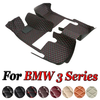 Автомобильные коврики для BMW 3 серии E93 2006 ~ 2011 Роскошный кожаный коврик, Прочные коврики, Ковры, детали интерьера, Автомобильные аксессуары 2007