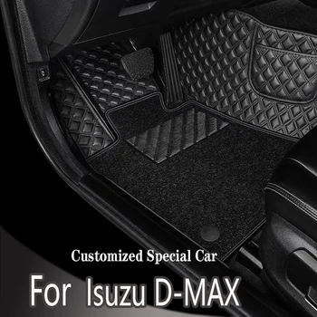 Автомобильные коврики для Isuzu D-MAX 2009 2010 2011 2012 2013 2014 2015 2016 2017 2018 Специальные автомобильные накладки для ног Аксессуары для интерьера