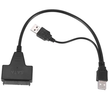 Адаптер USB 2.0 для IDE SATA S-ATA 2,5 / 3,5 дюйма для HDD / SSD ноутбука, кабель-конвертер для жесткого диска