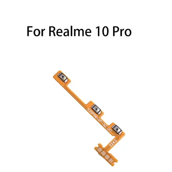Включение, выключение питания, клавиша отключения звука, Кнопка регулировки громкости, гибкий кабель для Realme 10 Pro