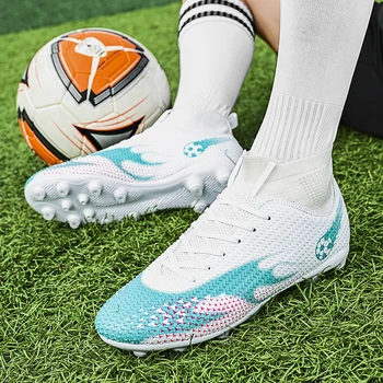Высококачественная футбольная обувь Messi, Прочная легкая футбольная обувь, Удобные тренировочные кроссовки для футзала Оптом 33-45 Размер