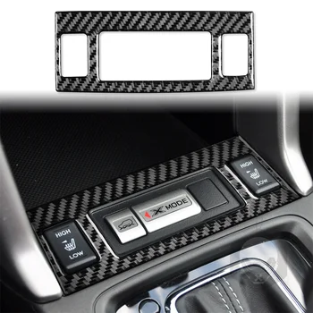 Для Subaru Forester 13-18 sport mode накладка на панель из углеродного волокна
