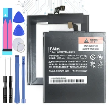 Для Xiao Mi BM 35 Аккумулятор для Xiao Mi 4C Mi4c 3080mAh Batteria + Бесплатные инструменты