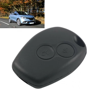 Для автомобиля Renault Remote Key Fob Case 2 Кнопки Shell Автомобильный Ключ Черный Чехол Для Renault/Dacia/Twingo/Modus/Clio 3 Чехол для дистанционного Управления