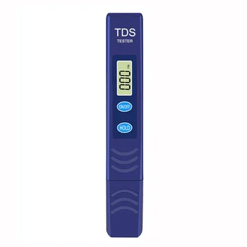 Измеритель TDS, Электронный Тестер воды с Диапазоном измерения 0-9990 промилле, Цифровая Ручка для тестирования воды для сельского хозяйства, Аквариумов, Бассейнов