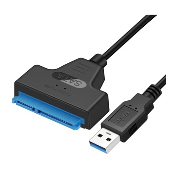 Кабель USB Sata Адаптер от Sata 3 до USB 3.0 Кабель-адаптер USB Sata Поддержка 2,5-дюймового Ssd жесткого диска Hdd