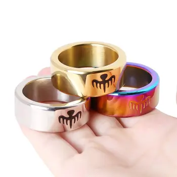 Кольцо для пениса из нержавеющей стали, сверхпрочное мужское металлическое кольцо для члена с шариком-растяжителем для мошонки для задержки эякуляции, секс-игрушки БДСМ
