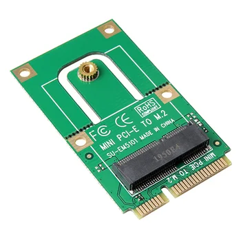 Конвертер Адаптера NGFF-Mini PCI-E в M2 Карта Расширения M2 Ключ NGFF E Интерфейс для Беспроводного Модуля Bluetooth WiFi M2