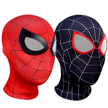 Маска Человека-паука, супергероя Майлза Моралеса, Питера Паркера, Человека-паука, маски для косплея, шлем-паук, реквизит для костюмов на Хэллоуин для взрослых