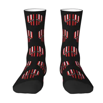 Модные носки Top Gun Maverick с горячей пленкой, женские Мужские теплые спортивные футбольные носки с 3D-печатью