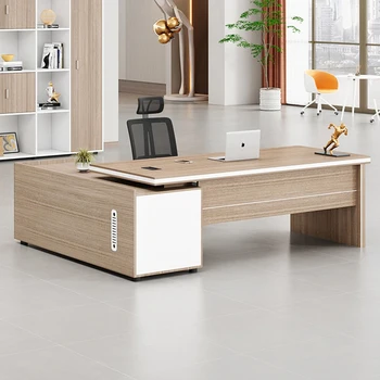 Набор деревянных компьютерных офисных столов Small Fashion Ideas Дизайнерские Профессиональные Настольные столы Studio Mesa Para Computador Мебель для дома