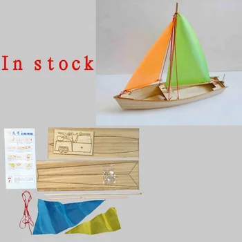 Набор для сборки деревянной модели парусника DIY Dongting Украшение модели парусника по сборке детских игрушек Класс руководства
