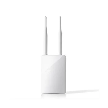 Наружный беспроводной 4G-роутер Водонепроницаемый WiFi-роутер двухдиапазонный 300 Мбит/с со слотом для SIM-карты Источник питания POE (штепсельная вилка США)