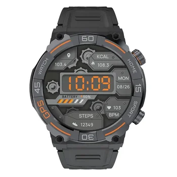 Новые GPS Смарт-часы MG02 Bluetooth Call, спортивные часы на открытом воздухе с кольцом, компас, давление воздуха, Высота, водонепроницаемые часы, Мужчины, женщины