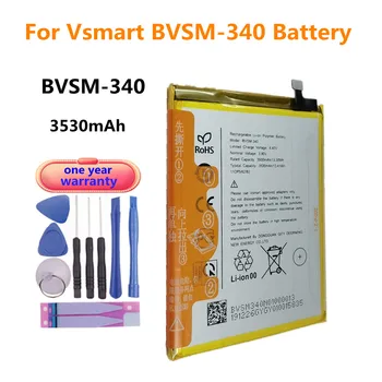 Новый Аккумулятор 3530mAh BVSM-340 Для Мобильного Телефона VSMART BVSM 340 BVSM340 Bateria Быстрая Доставка + Инструменты