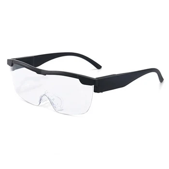 Очки с 2 светодиодными увеличителями, очки для ночного чтения в оправе