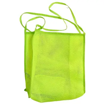 Пляжная сумка Большая сетчатая сумка-тоут Портативная сумка для переноски для семейного пляжа, детских игрушек, пляжной сумки, снаряжения для плавания, сумки для хранения