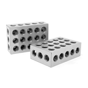 Прецизионные блоки 123, закаленные из стали размером 3 x 2 x 1 дюйм