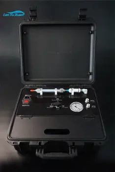 Проверка герметичности герметизирующей камеры электровакуумного насоса ROV Проверка герметичности подводного робота Сушка воздуха