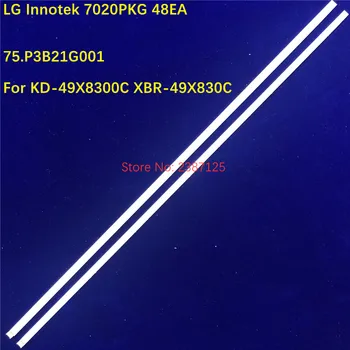 Светодиодная лента подсветки 48lamp 75.P3B21G001 49 дюймов 7020PKG 48EA Rev0.0 SYV494 Для KD-49X8300C XBR-49X830C XBR-49X837C TH-49CX700H