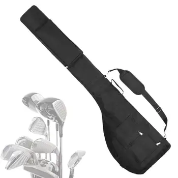 Складной дорожный чехол для гольфа Мини Портативная легкая сумка для клюшки для гольфа Безопасная И надежная сумка для переноски клюшки для гольфа Дорожная сумка в подарок для