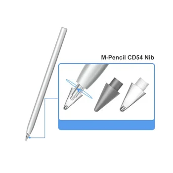 Сменные Наконечники для Карандашей Huawei M-Pencil 2Nd Stylus Touch Pen Tip Кончик Карандаша M-Pencil 2 поколения CD54-Прозрачный
