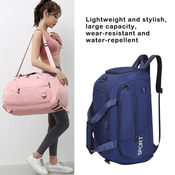 Спортивная сумка для фитнеса, переносная сумка, водонепроницаемая ткань Оксфорд, плечо