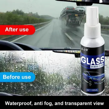 Спрей для защиты стекла от запотевания Автомобильный Водоотталкивающий спрей для защиты автомобильных стекол от дождя Жидкая маска для лобового стекла и зеркала