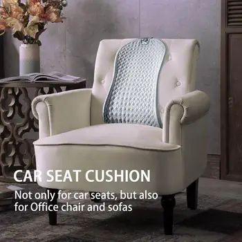 Чехол для автокресла, прочная подушка сиденья автомобиля, Дышащая Стильная, защищающая от пота Эластичная охлаждающая прокладка сиденья, аксессуары для интерьера автомобиля