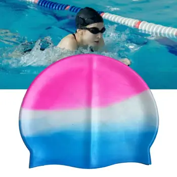 Шапочка для плавания, дышащая эластичная водонепроницаемая удобная шапочка для дайвинга для взрослых